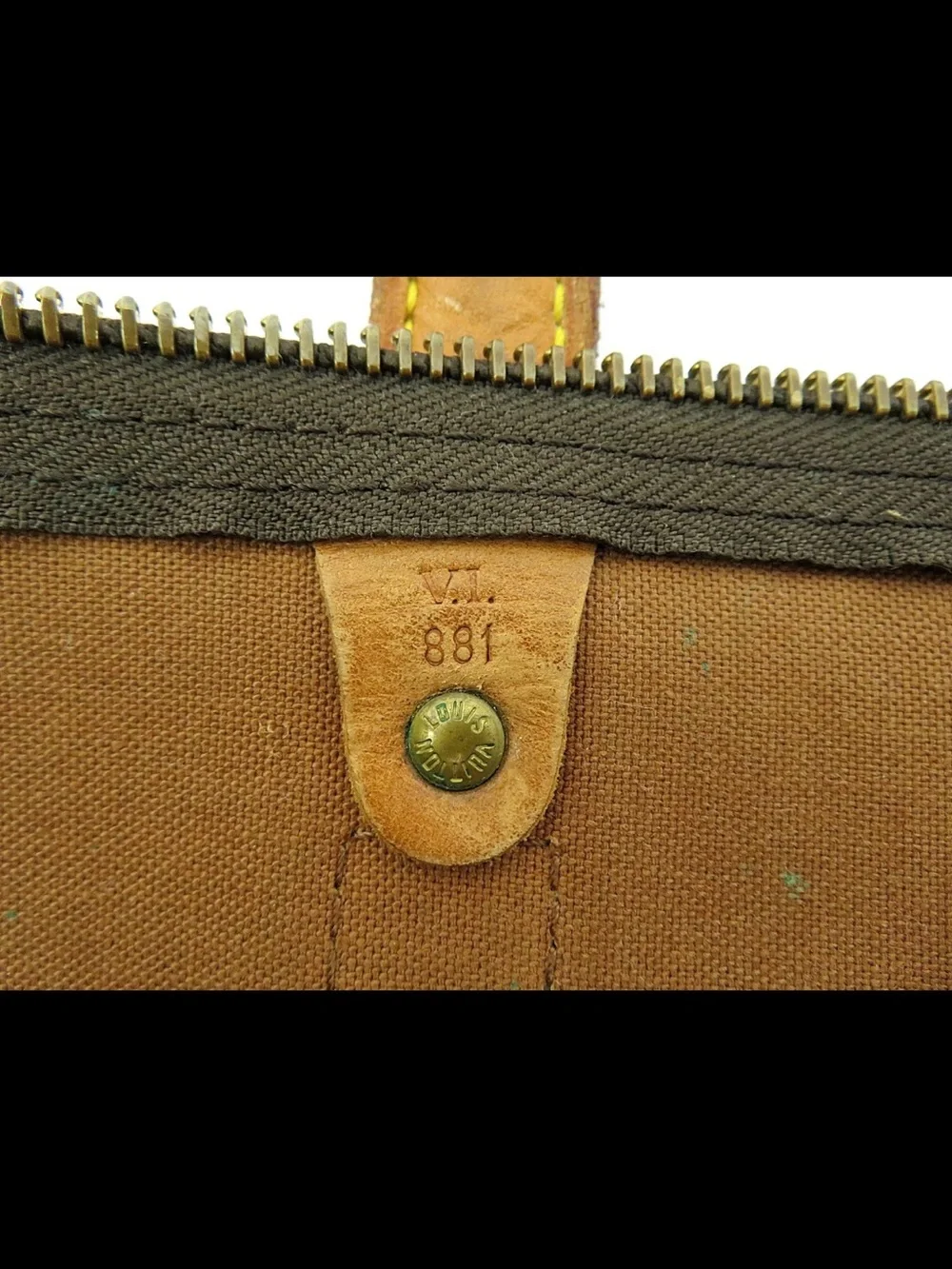 Louis Vuitton Brown Monogram Keepall Duffel Bag